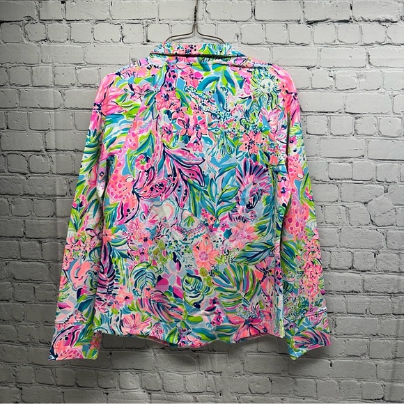 Lilly Pulitzer Pink and Blue Floral Top size Small NWT - Picture 2 of 9